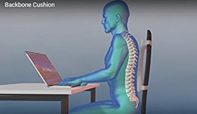 Best Back Cushion Pain Relief Full Back Muscle Pain Relief Support Cushion Mid-Back Support for Office, Home or Car