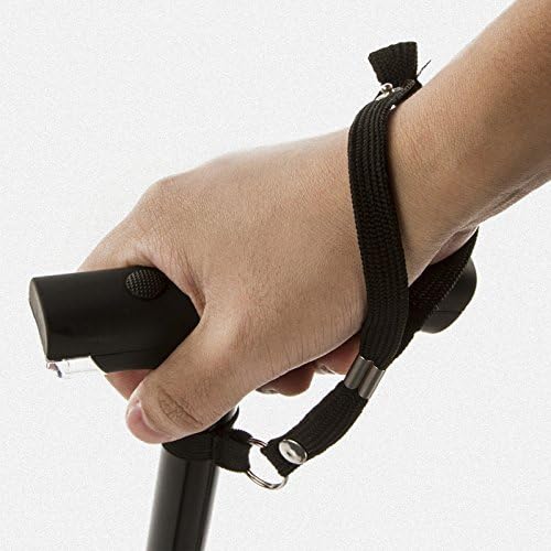 Hurry Before They are Gone - Self Standing Cane - with a Base That has 4 Rubber feet for Stability and Light - Best Walking Cane - As Seen On TV Cane - Foldable - Adjustable - Wrist Strap