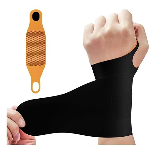 DR.SPRING Adjustable Wrist Brace & Wrist Protector for Carpal Tunnel, Arthritis & Tendonitis & Wrist Pain Relief, Breathable Moisture-Wicking Fabric with Durable hook-and-loop straps
