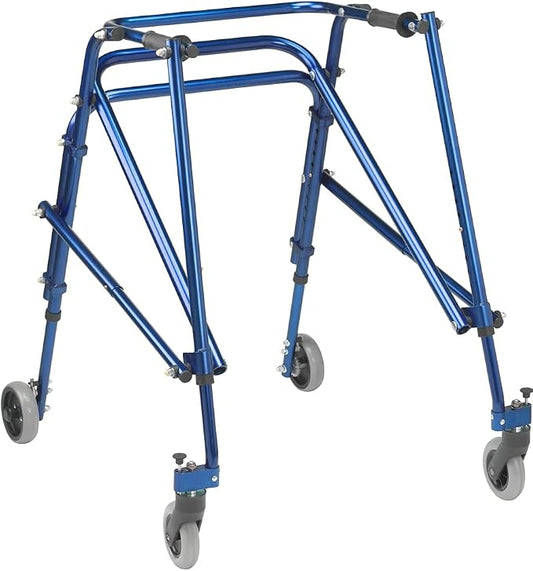 Inspired by Drive Nimbo 2G Lightweight Posterior Walker Knight Blue Large (Pack of 1)