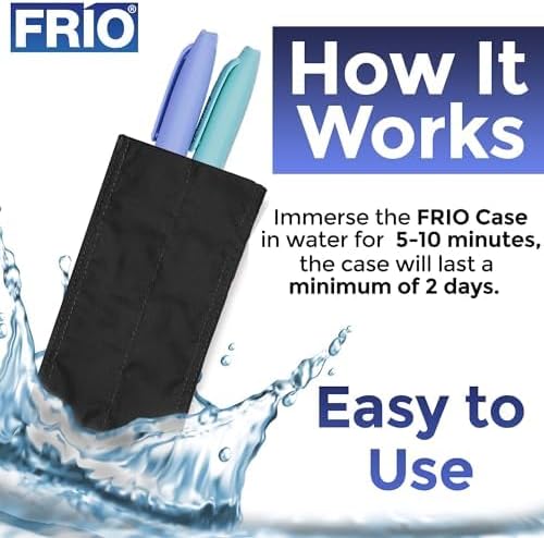 FRIO Cooling Wallet - Insulin & GLP-1 Cooler for 45+ Hours - GLP-1 Shots Holder - Purple - Individual