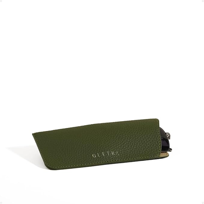OLETHA Aesthetic Soft Glasses Case, Slip-in Design