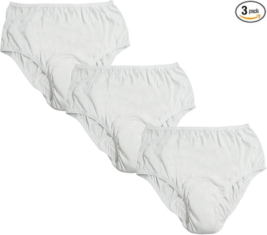 Pull On Style Adult Cloth Diaper, Reusable Nappy Washable Elderly Incontinence Care Protection Nappies Underwear for Women, Repeatedly Washing Leak-Proof Safety Pants (Women (x-Large))