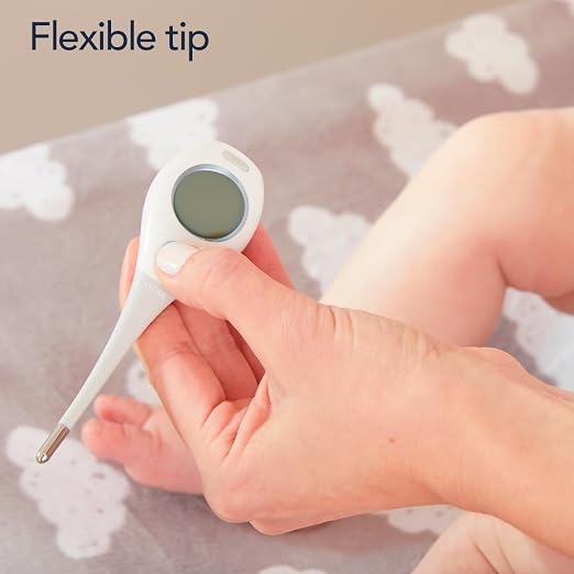 Vicks RapidRead Digital Thermometer | Temperature Readings in 2 Seconds, Use as Oral Thermometer for Adults and Baby, Rectal Thermometer or Under Arm