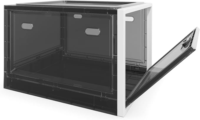BUG HULL Large Capacity Medication Lock Box, Fridge Lock Box for Medicine Safe, Locking Medicine Box with Code for Snack, Food and Home Safety