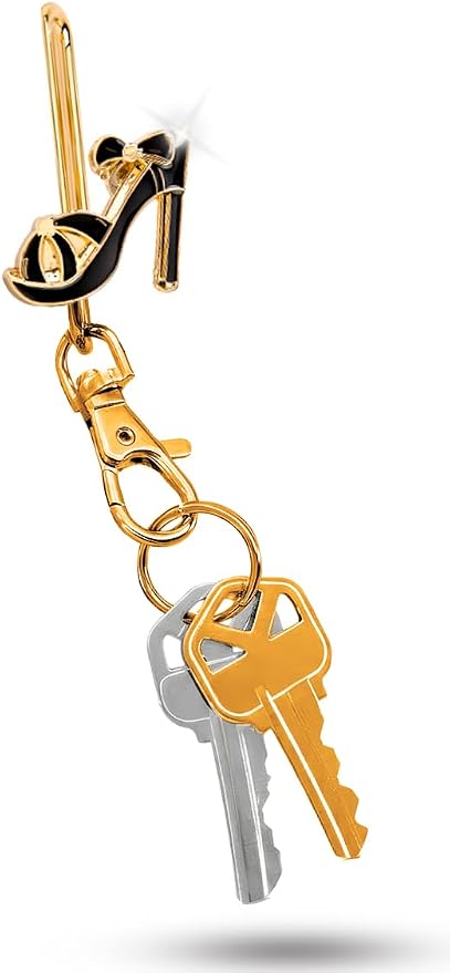 Women’s Bag Charm Key Finder, Car Keychain Hook, Cute Purse Organizer & Tote Bag Accessories, Gifts for Mom - Original