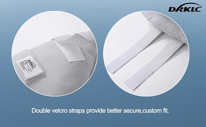 Heel Protectors Cushion for Pressure Sores,Adjustable Foot Support Boot Surgery Recovery Supplies for Elderly Bedridden Pressure Ulcer Cushion Ankle Pillow for Bed, Wheelchairs