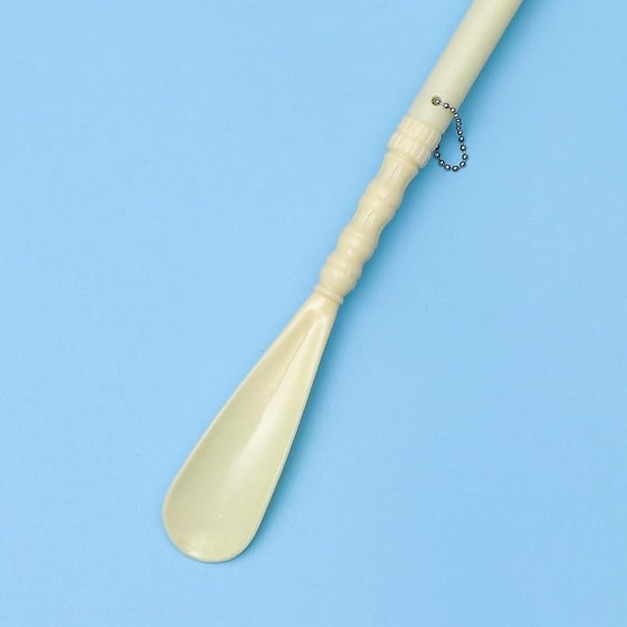 FOMIYES Massage Claw Shoehorn Two-in-one Tool Long Handle for Easy Use for Elderly Disabled Travel Durable Pp Material