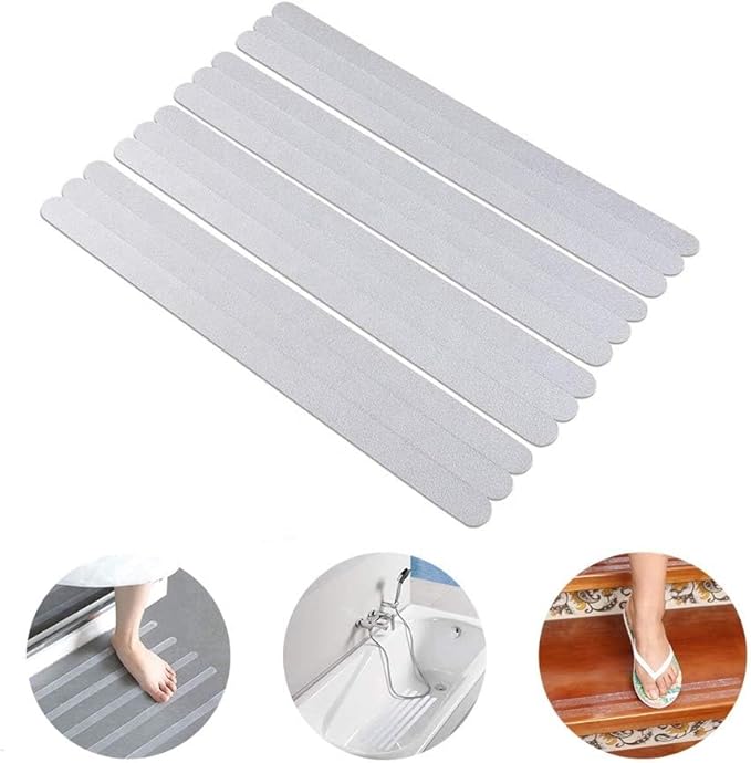 Maila - Anti-Slip Safety Stickers for Bathtub, Floors and Stairs, Waterproof, Residue-Free Removal