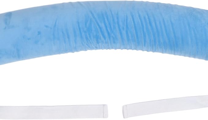 Lumbar Support Pillow for Elderly, Adjustable Waist Back Support Pillow with Straps, Ergonomic Sponge Roll for Lumbar Pain Relief, Detachable Washable Flannel Cover