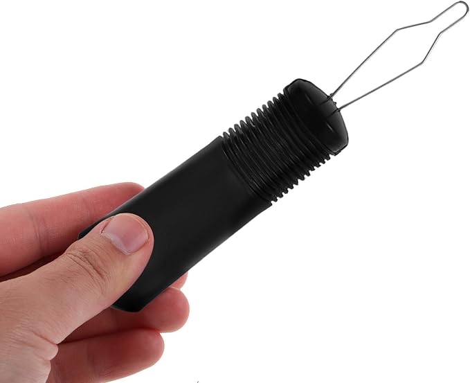 Cabilock Button Hook and Zipper Puller Made of Pp and Metal 2pcs Dressing Aid Tool with Easy Buttoning Feature for Elderly and Individuals with Limited Dexterity, Versatile Use at Home