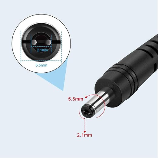 12V Power Supply, 12 Volt 2A 24W DC Power Supply, Black LED Power Adapter, AC 110V to 12V Wall Mounted Transformer Plug for LED Strip Lights with 5.5/2.1 DC Female Connector