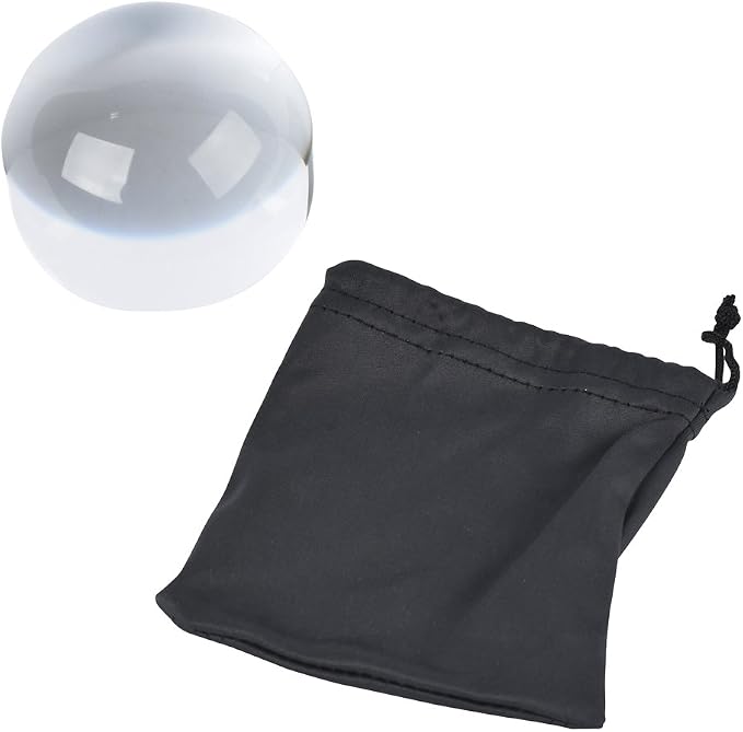 Dandelion 6X Dome/Paperweight Magnifier w/Pouch Table Magnifying | Diameter 2.5 inches,magnifying glass paperweight,reading magnifier for books,Suitable for viewing maps, blueprints