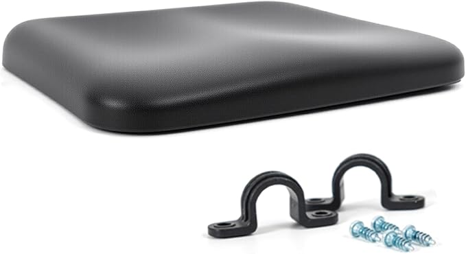 YZRYXHWL Rollator Seat Cushion, 14.1 "x12.2 Replacement, Ergonomic Seat is More Comfortable (1Ea Black) (PU Cushion)