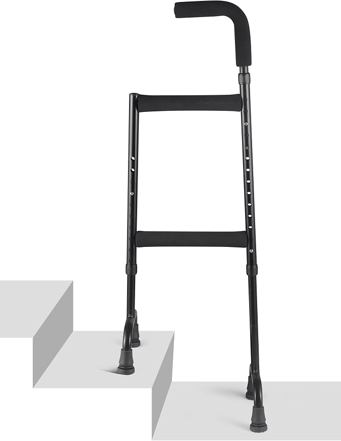 Stair Climbing Assist Cane for Elderly People, Step-Type Stair Walker Stair Walkers for Seniors Stair Lift Stability Cane