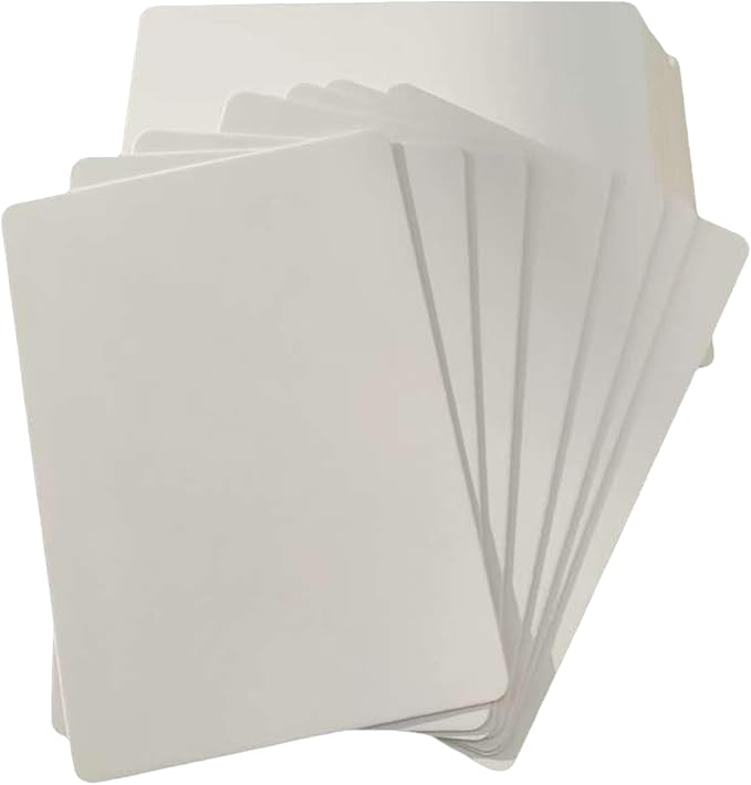 Blank Playing Cards to Write on, Poker Size 2.5" x 3.5", 216PCS | 4 Packs x 54 - Blank Playing Cards Printable, Customizable Deck for Gift, DIY Game