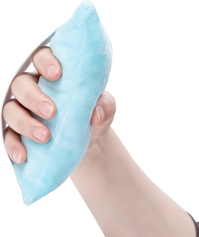 SWISSELITE Hand and Finger Contracture Cushion, Palm Grips with Elastic Band or Separator, Hand Grab Pad for Rehab Patient Palm Protect, Help with Hand Rehabilitation