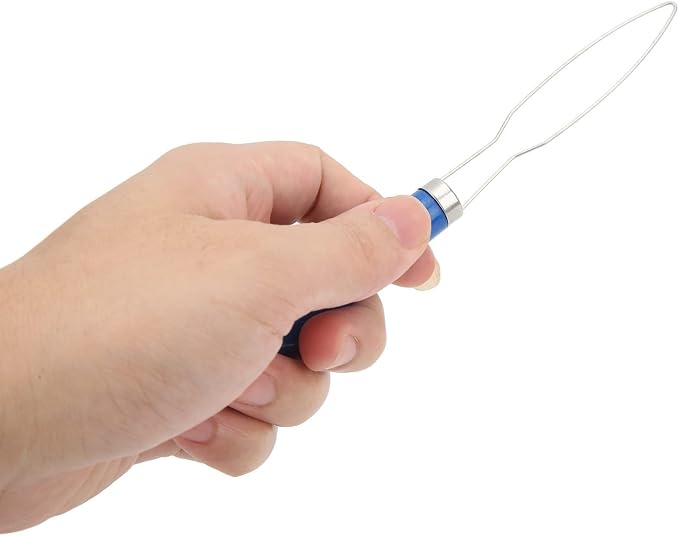 Button Hook with Zipper Pull, Dressing Stick Button Helper Tool for Elderly Button Puller Tool Button Assist Tool Assistive Devices for Disabled