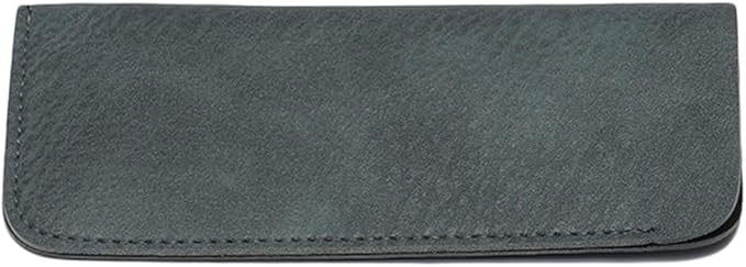 DIYOMR 6 Pack Soft Leather Eyeglass Bags Portable Unisex Glasses Pouch Multiple Pens Sleeve Case Classic Color for Business Men Women Teen Student Scholars