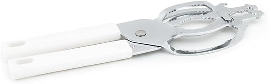 Farm to Table Jar and Bottle Vise/Opener 9 inch White