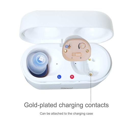 Invisible Hearing Aids for Seniors And Adults，Hearing Amplifier，Rechargeable Hearing Aids with Noise Cancelling,Rechargeable Invisible Hearing Amplifier to Aid Hearing,Sound Amplifier,Mini Invisible