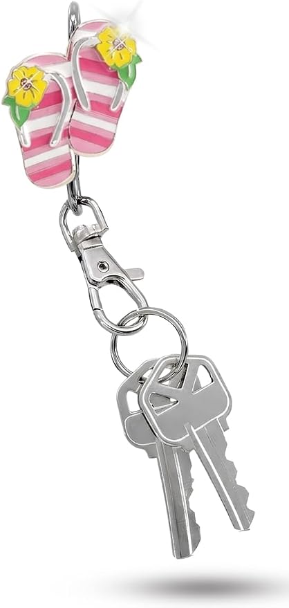 Women’s Bag Charm Key Finder, Car Keychain Hook, Cute Purse Organizer & Tote Bag Accessories, Gifts for Mom - Original