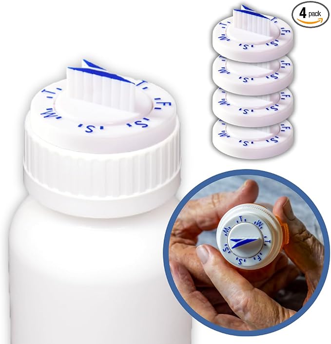 Twistwise™ Twice Daily Dosage Tracking Dial - 4-Pack