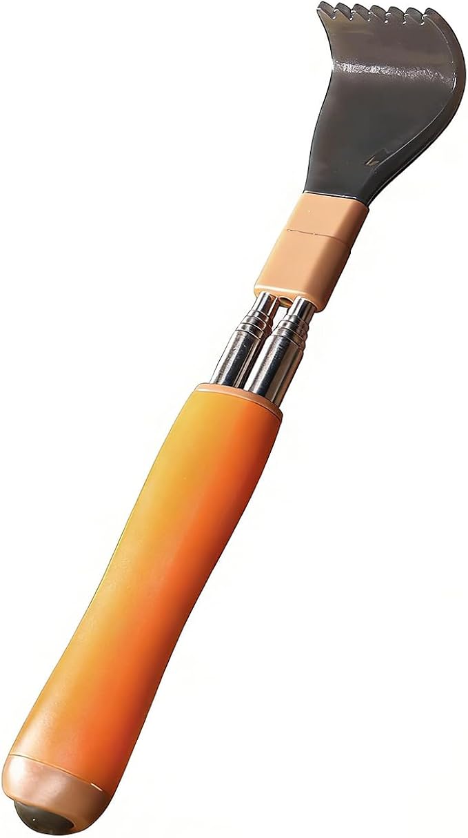 Back Scratcher for Adults 21.26 inch | Back Itch Relieve | Extendable Scratcher for Men Women Portable and Lightweight Orange