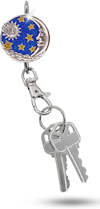 Women’s Bag Charm Key Finder, Car Keychain Hook, Cute Purse Organizer & Tote Bag Accessories, Gifts for Mom - Original