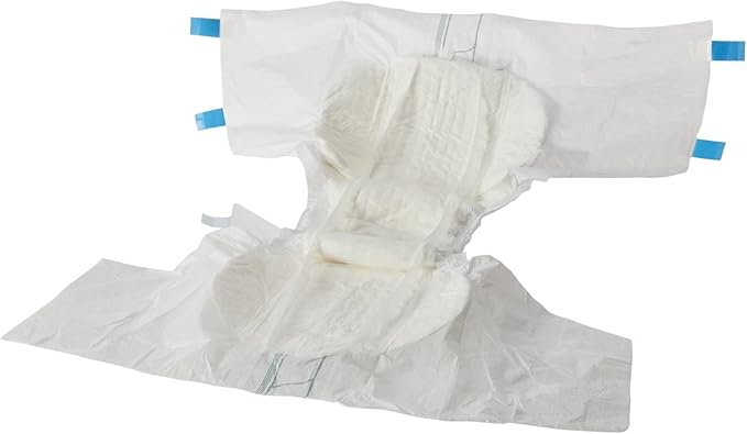 Abena Abri-Form Comfort Plastic-Backed Briefs, Level 4, (Medium To Large Sizes) Large, 144 Count