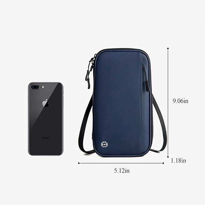 RFID Blocking Family Passport Holder, Multi-functional Travel Document Organizer, for Women, Men, and Families