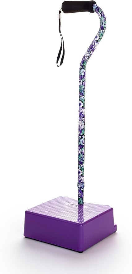 Stair Climbing Assist Cane – Stair Lift for Seniors, Mobile Stairlift, Half Step for Seniors, Portable Stair Lift for Elderly (Purple)