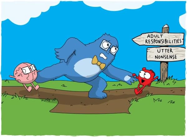 The Awkward Yeti Organ Attack | Funny Family Card Game for Kids Ages 8+ & Parents, Teens & Adults | Party Game for Family Game Night | Super Fun (Heart & Brain Edition)