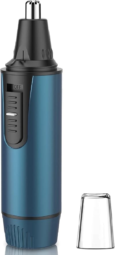 AREYZIN Nose Trimmer 2022 Professional Ear and Nose Hair Trimmer for Men and Women Painless Nose Clipper Nasal Hair Removal, Eyebrow & Facial Hair Trimmer, IPX7 Waterproof Dual Edge Blades