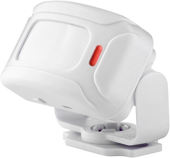 HENDUN Add -on Motion Sensor, Extra Transmitter for Receiver, Wireless Door Chime PIR Detector, Sensor Alarm, Shop Visitor Chime for Shopkeeper