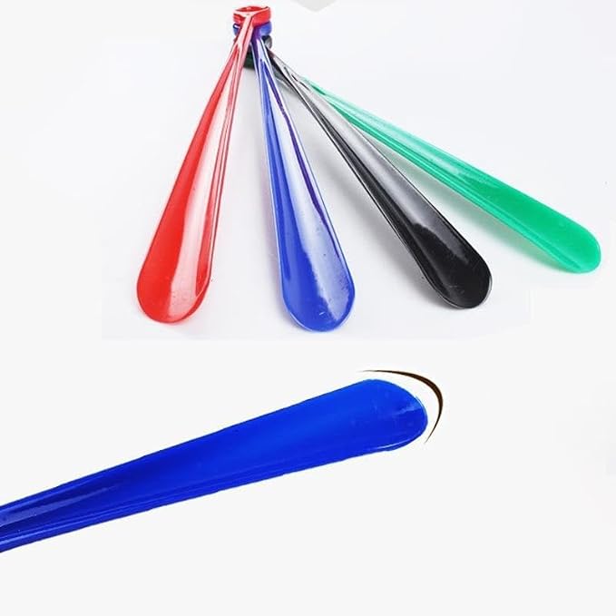 Shoe Horn Plastic Shoe Horn Long Shoe Lifting Shoe Horn Can Be Hung Solid Shoe Horn Home Entrance Living Room Shoe Horn, Travel Portable Shoe Horn Shoe Horn Long Handle for Seniors(G)