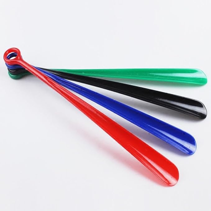Shoe Horn Plastic Shoe Horn Long Shoe Lifting Shoe Horn Can Be Hung Solid Shoe Horn Home Entrance Living Room Shoe Horn, Travel Portable Shoe Horn Shoe Horn Long Handle for Seniors(H)