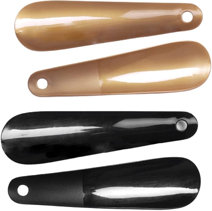 SKYPIA Shoe Horn Plastic Shoe Horn Travel Shoe Horn Shoe Helpers Travel Shoe Horn for Men and Senior Shoes Boots Shoe Horn Plastic Shoe Horns for Men (2 pcs)