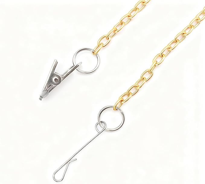 Zipper Helper for Dress and Boots, Zipper Puller Zip with Hook and Clip for Almost All Zippers Types, Zip up Dress by Yourself (Gold 1)