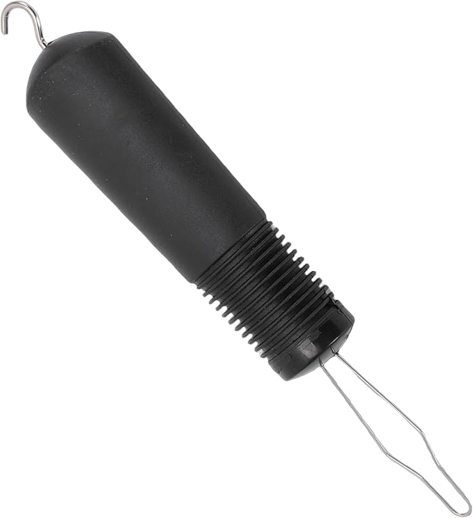 GOWENIC Button Hook, Zipper Puller One Hand Dressing Tool, Clothing Fastener Hook Aid with Ergonomic Grip for Arthritis Seniors, Button Aid for Jackets Coats, Dressing Assistant for
