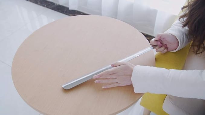 Shoe Horn Long Handle for Seniors Men Women, Metal Shoehorn Handled, Long-Handle Shoehorns Shoe Spoon Boot Horns, Shoes Stick Helper, Extra Long Premium Stainless Steel Shoe Tongue