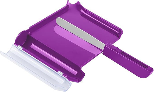 Medarchitect Right Hand Pill Counting Tray with Spatula (Purple)