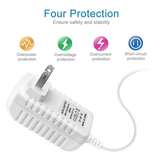 12V Power Supply, 12 Volt 1A 12W DC Power Supply with On Off Switch, White Switching LED Power Adapter, AC 110V to 12V Transformer Plug for LED Strip Lights with 5.5/2.1 DC Female Connector, 3 Pack