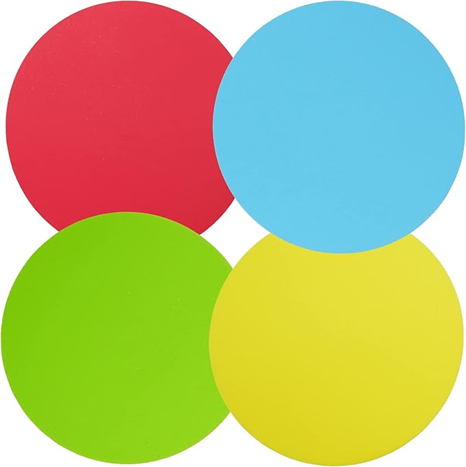 Rubber Jar Opener Gripper Pad-Jar Opener for Weak Hands-Silicone Heat Insulation Pad Round-Rubber Grippers for Opening Jars