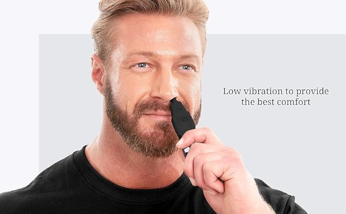 Wahl 5567-500 Ear, Nose and Brow Wet/Dry Battery Trimmer, Black