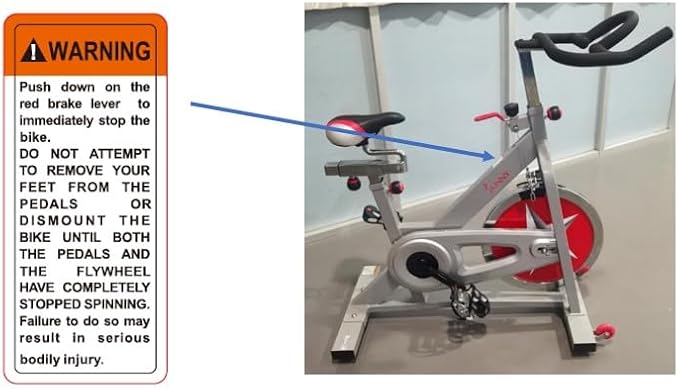 Sunny Health & Fitness ACTIVE Series Smart Exercise Bike with SunnyFit App Connection