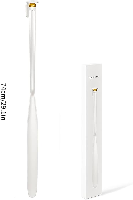 Shoe Horn Long Handle (29-Inch) Detachable – Travel-Friendly Design, Ideal for Seniors, Pregnant