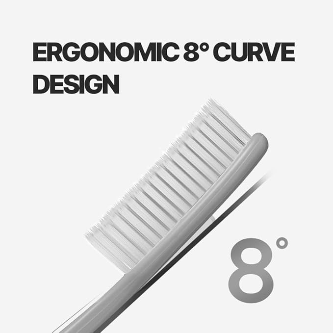 WANGTA Basic Stone – Extra Large Toothbrush – 1.6 inch (4 cm) Wide Head | 4,000 Bristles for Deep Cleaning & Gum Care | Made in Korea Premium Oral Care (10 Pack)