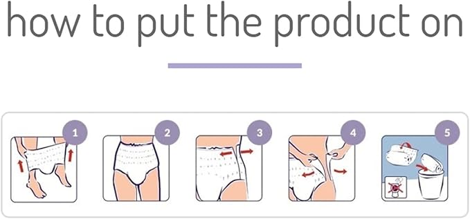 Seni Active Super Plus Unisex Adult Incontinence Underwear, Heavy Absorbency, Pull On Disposable Overnight Underwear for Men & Women (X-Large, 7, Count)