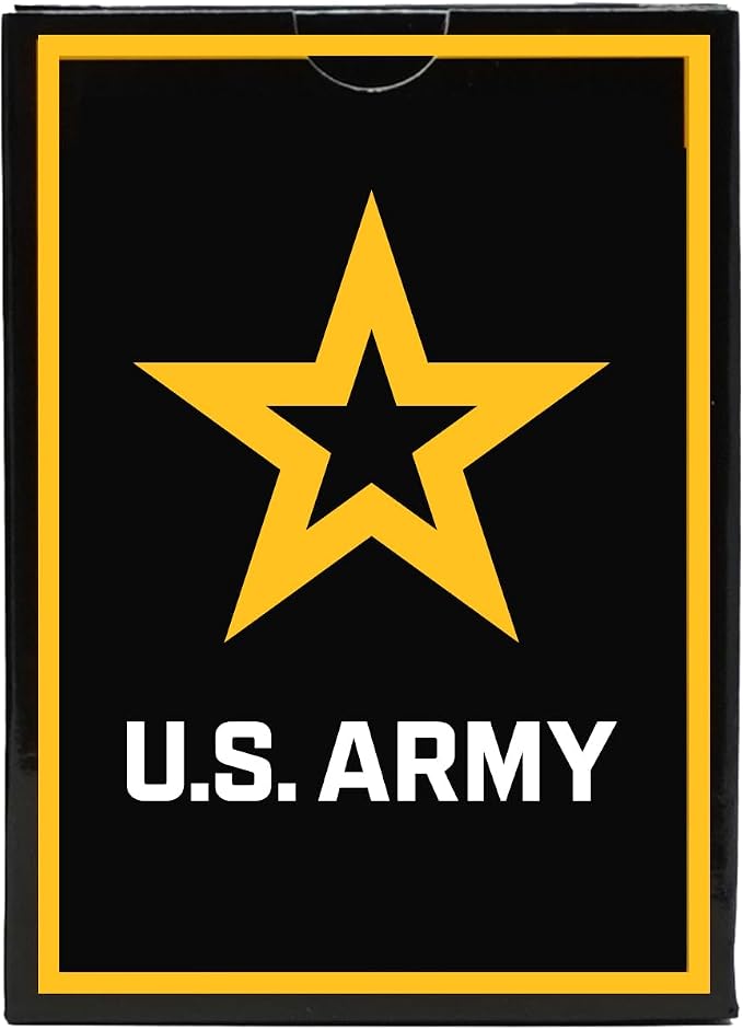 Military Gift Shop US Army Professional Quality Army Playing Cards - Great for Game Night - US Army Gifts for Veterans | Army Playing Cards